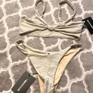 Tan High Rise bikini!